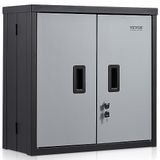 VEVOR Werkplaatskast, 660 x 305 x 660 mm, hangkast, 108,8 kg totale laadcapaciteit, gereedschapskast, koudgewalste SPCC-stalen constructie, metalen kast, wandmontage incl. 4 magnetische zuigdeuren