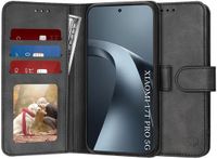 Techsuit Diary Book Wallet Case for Xiaomi 17T Pro - Black