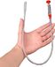 Nettoyant pour canalisation, brosse de tuyau, nettoyant de canalisation, nettoyant de tuyau, brosse de siphon, spirale, adapté pour enlever les cheveux, longueur : 60 cm