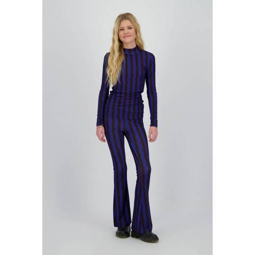 Raizzed longsleeve zwart rib gebreid