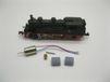 Milton micromotor NA021G motor ombouwset voor Arnold BR 75, Bad Vic, SNCF 131 TX, CFL BR 35 - Schaal N