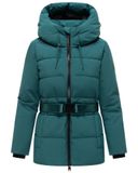 NAVAHOO Winterjas ' Wattewunder XIV ' groen