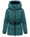 NAVAHOO Winterjas ' Wattewunder XIV ' groen