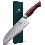 SANMEIHO Professioneel Santoku keukenmes 18 cm