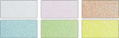 Folia Paper Folia Glitterkarton folia 174x245mm 6vel pastel assorti