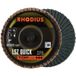 Rhodius 303936 LSZ QUICK Lamellenschijf Korrelgrootte 80 RVS, Staal, Non-ferrometaal 10 pièce(s)