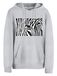 Cotton Prime Sweatshirt 'Black & White Zebra Eye' grijs / zwart