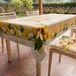PETTI Artigiani Italiani - Tafelkleed Vlekbestendig Rechthoekig 140x300 cm 14 Personen, Afwasbaar Keukentafelkleed van Microvezel, Design Citroenen Lemon, 100% Made in Italy
