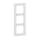 Legrand 765993 SEANO+ 3-voudig frame verticaal met tekstveld
