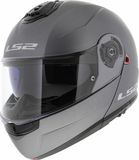 LS2 FF908 Strobe II Mat Titanium 06 Systeemhelm - Helm