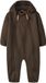 NAME IT Lil' Atelier Baby Softshell pak Loose fit Dark Earth Unisex 62/68