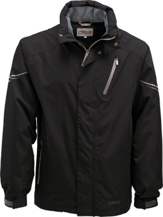 Pro-X Elements Wallis heren regenjas zwart XL