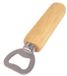 Concorde Flessenopener - RVS - eikenhout - 14 cm