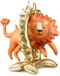 PartyDeco XL Folieballon Circus Leeuw - Jungle - Safari - 97 cm - Multi