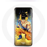 Maniacase Hoesje voor Samsung Galaxy S9 plus Son goku dragon ball enervé lichaam