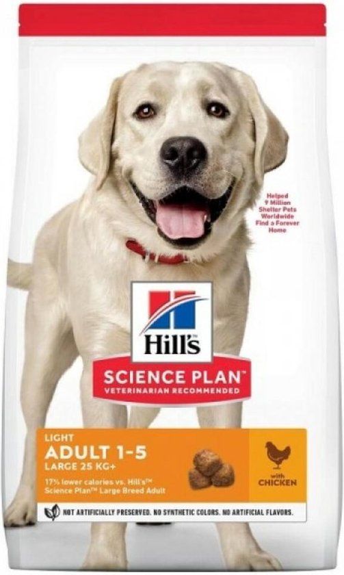 Hill's Hills Canine Adult Large Light Chicken 14 kg