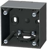 Berker 911512515 Aufbau-Gehäuse, hoch, Aufputz, Integro Flow, anthrazit glänzend