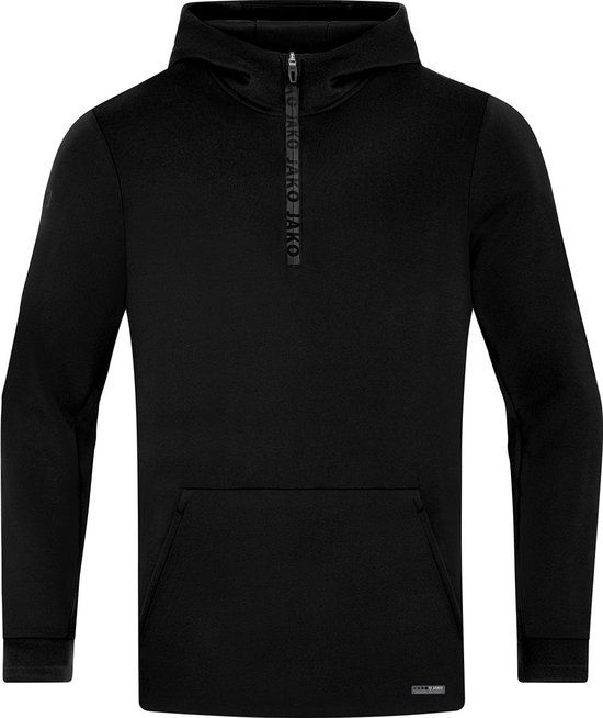 Jako Pro Casual Sweater Met Kap Heren - Zwart - Maat S