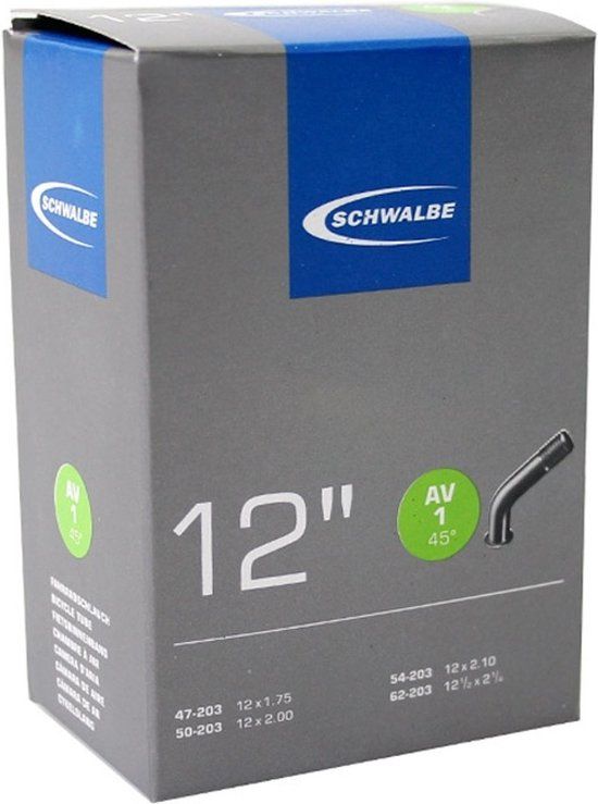 Schwalbe Binnenband 12 Inch - AV 40mm - Kinderfiets