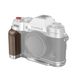 SmallRig 4735 Houten L-vormige grip voor Fujifilm X-T50 (zilver)