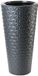 Form Plastic Plantenpot/bloempot Diamond - kunststof - antraciet - D40 x H80 cm - met binnenpot