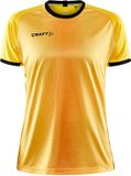 Craft Progress 2.0 Graphic Shirt Korte Mouw Dames - Geel / Zwart | Maat: XXL