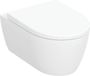 Geberit Icon Wandclosetpack - Toilet suspendu - Cuvette à la française - Rimfree - Fermeture douce - Céramique - Blanc