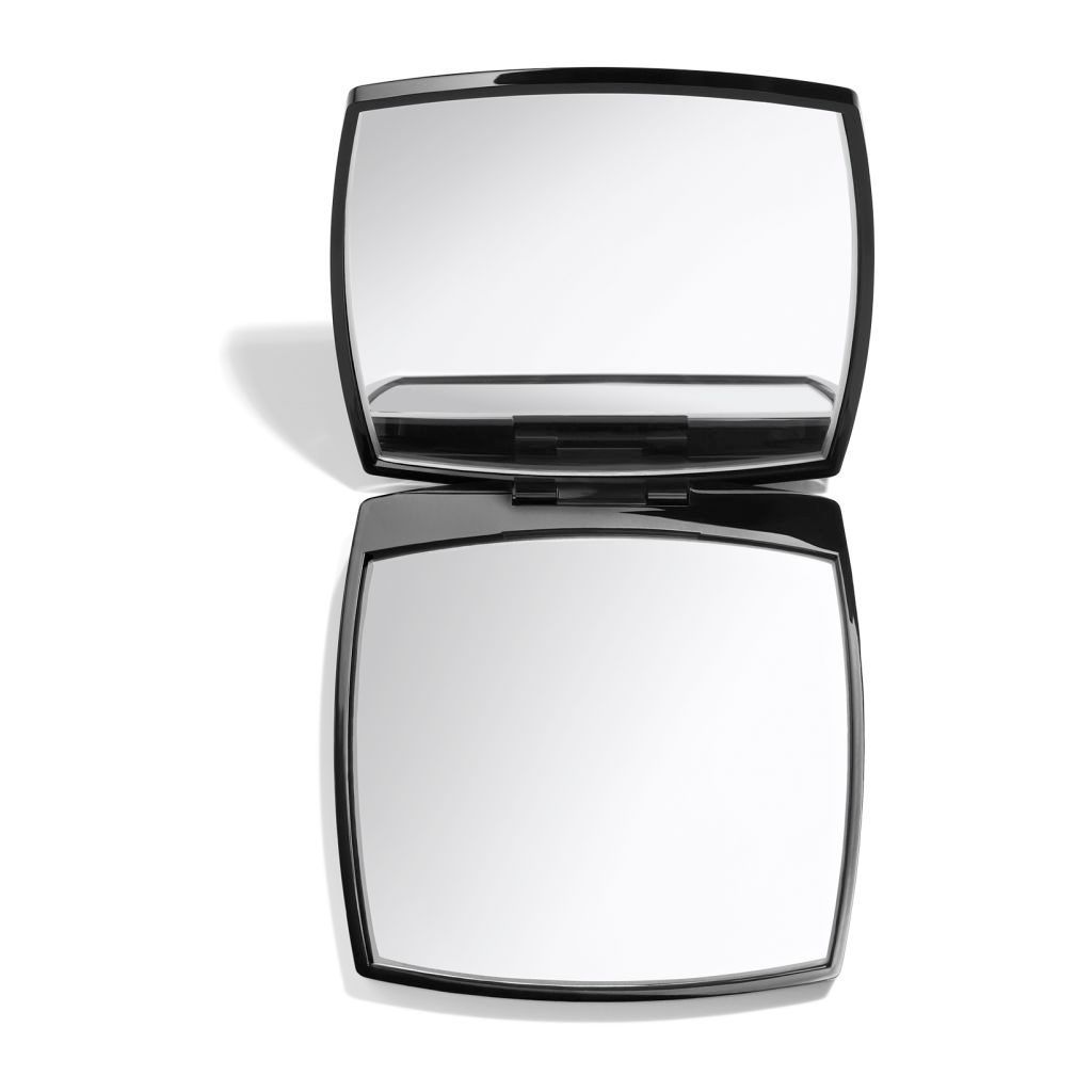 CHANEL Miroir Double Facettes 135 限定版 CHANEL Miroir Double Facettes Make-up Spiegel - Zwart - Vierkant