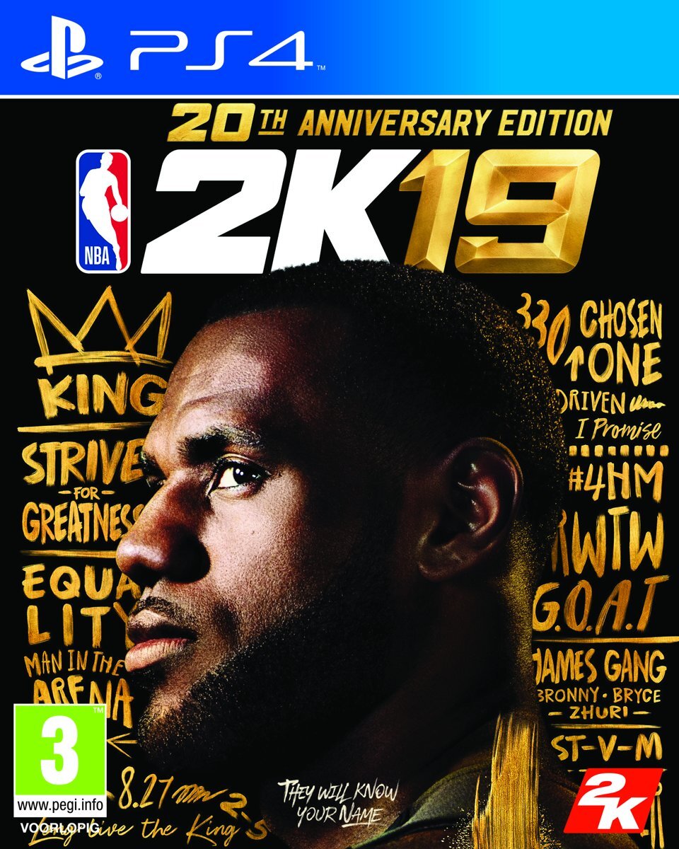 Take Two NBA 2k19 20th Anniversary Edition PlayStation 4