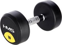 HMS HG PRO - Rubberen Halter - 10 kg - Rond - Anti-slip Greep