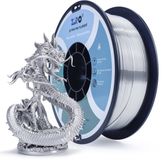 Ziro 3D Ziro Silky PLA 1.75mm Silver 1KG Metallic Glans 3D Printer Filament