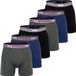 Scotch & Soda Boxershorts Solid Cotton Stretch Set van 6