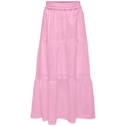 ONLY KIDS ONLY GIRL A-lijn rok Roze Meisjes Katoen Effen - maat 146