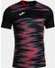 Joma Tiger VII Shirt Korte Mouw Heren - Zwart / Rood | Maat: L