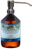 Claudius Cosmetics B.V. Arganolie 500 ml met zilveren pomp - 100% natuurlijk - biologisch en koud geperst