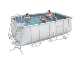 Bestway 56241 Zwembad - 412 x 201 x 122 cm - Grijs
