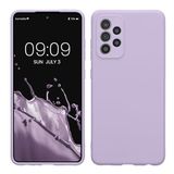 kwmobile telefoonhoesje geschikt voor Samsung Galaxy A52 / A52 5G / A52s 5G - Hoesje voor smartphone - Precisie camera uitsnede - In lavendel