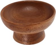 Merkloos / Sans marque Walnotenhouten sieradenplateau, presentatiebordje – Sieradenschaal voor sleutels en kleine voorwerpen, decoratief schaaltje.