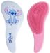 Rechthoekige Disney Lilo en Stitch Pastel haarborstel 20 cm Lila