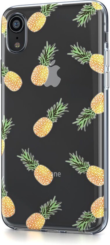 BeHello iPhone Xr Gel Case Pineapple