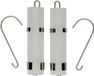 Merkloos 6x stuks Radiator luchtbevochtigers/waterverdampers 23 cm