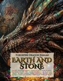 Forgefire Dragon Realms: Earth & Stone: An Epic Grounded Fantasy Adventure with Stone Dragons, Mountain Realms, and Cavern Kingdoms for Teens and ... Natural Landscapes and Single-Sided Pages