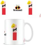 Disney Alfabet Gepersonaliseerde mok (I for Incredible Design) 325 ml keramische koffiemok in presentatie Disney geschenkdoos - officiële merchandise
