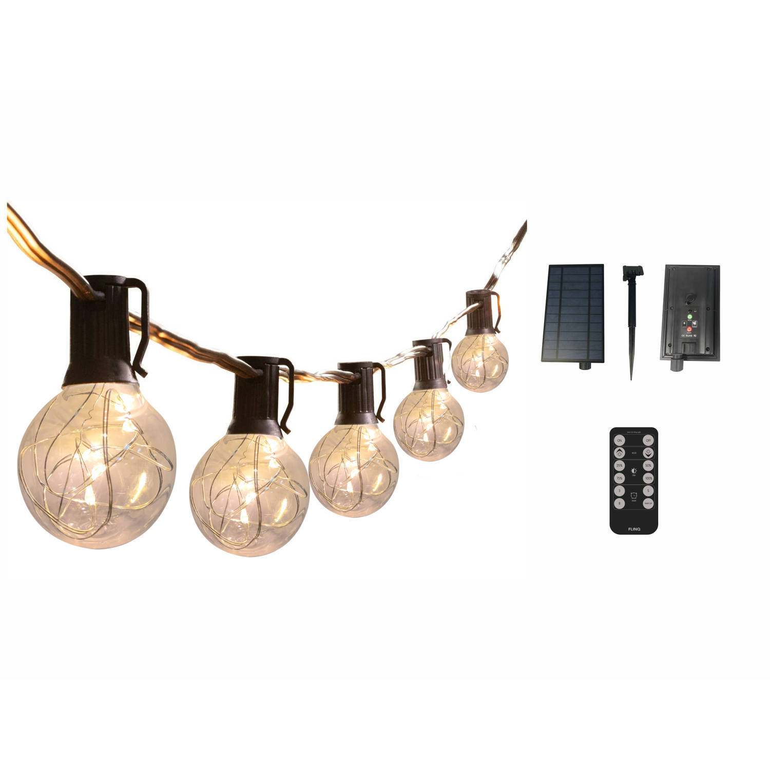 FlinQ solar led string light