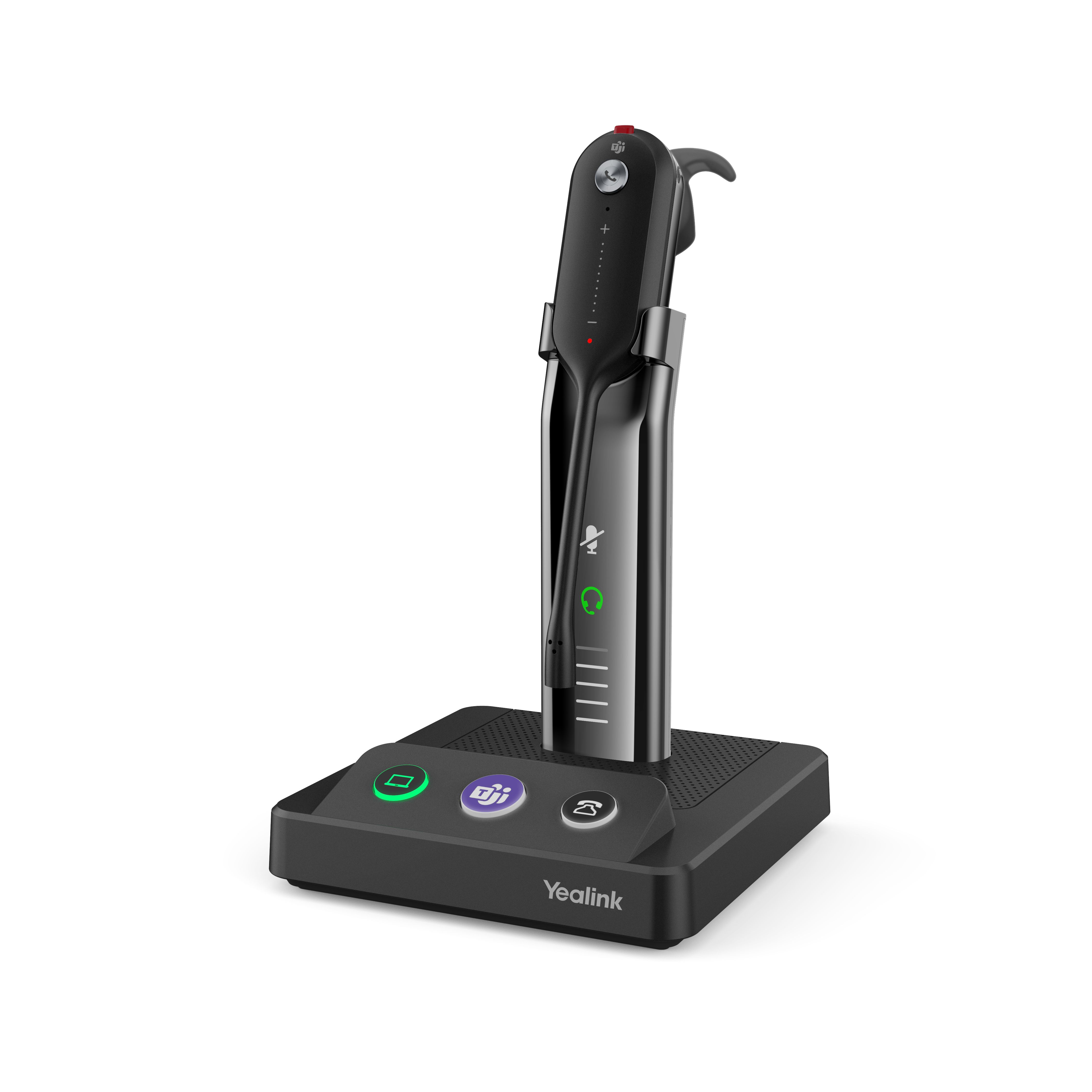 Yealink WH63 DECT Wireless Headset for Microsoft Teams - Black