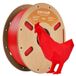 PLA+ Filament, 1,75 mm - Filament pour imprimante 3D - Haute précision ±0,03 mm - PLA Plus - Bobine de 1 kg - Rouge