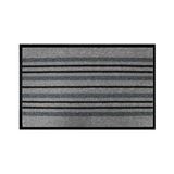 douceur d'intérieur, Rechthoekig tapijt (50 x 80 cm) piano grijs, stofdicht en schraper