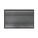 douceur d'intérieur, Rechthoekig tapijt (50 x 80 cm) piano grijs, stofdicht en schraper