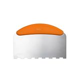 Decora 0271027 spatel met getand lemmet van roestvrij staal 22,5 x 11 cm, 18/8 roestvrij staal