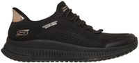 Skechers Slip-ins BOBS Squad 4 Dire Step Sneakers Dames Zwart